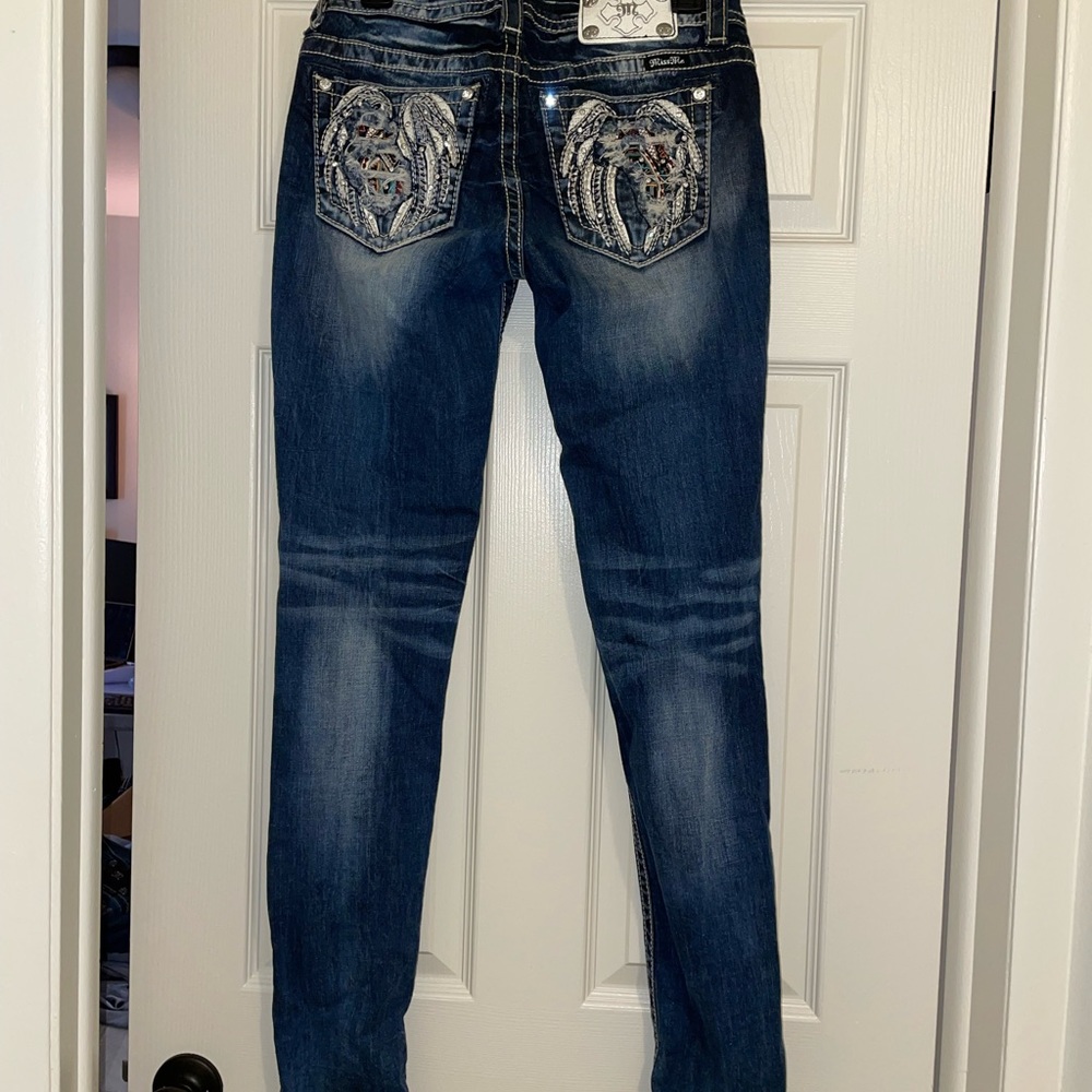 Sparkly MissMe Indian Styled Jeans - Picture 6 of 9